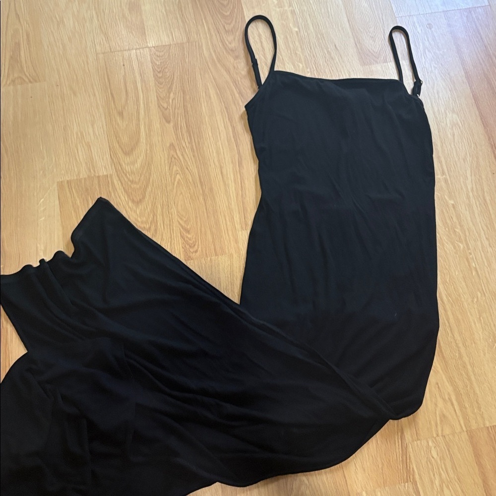 Rusty Anastasia black dress Rib ope back size large - Picture 3 of 5